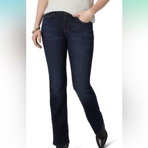 NWT Lee bootcut blackout jeans size 10